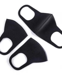 Lorlie BLACK FASHION COTTON MASK