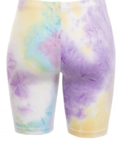 Lorlie DYE AND TIE BIKER SHORTS BOTTOMS