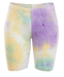 Lorlie DYE AND TIE BIKER SHORTS BOTTOMS