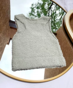 Lorlie DREAMING OF YOU SAGE CROP TOP TOPS