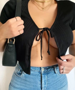 Lorlie TOPS SWEET LITTLE LADY CROP TOP