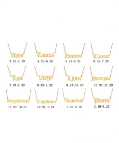Lorlie ZODIAC NECKLACE ACCESSORIES