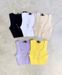 Lorlie TOPS KEEP IT CASUAL CROP TOP