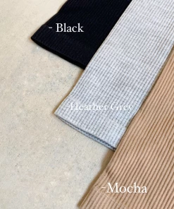 Lorlie BOTTOMS LIVING TOO COMFY RIBBED BIKER SHORTS