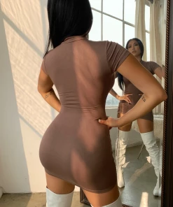 Lorlie DRESSES WARM TOUCH SCRUNCH MINI DRESS