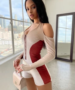 Lorlie ROMPERS KEEP IT HOT ZIPPER ROMPER