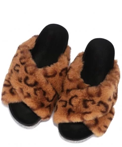 Lorlie SHOES SPOT ON CHEETAH RHINESTONE PLATFORM