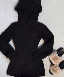 Lorlie CUDDLE WITH ME TEDDY BEAR ROMPER ROMPERS