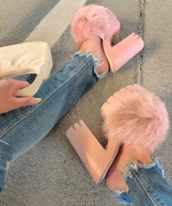 Lorlie BADDIE BUT SWEET PINK PLATFORM HEELS SHOES