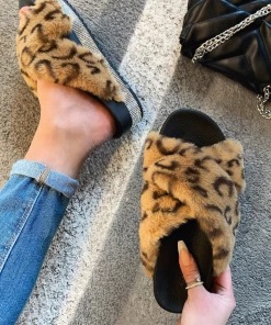 Lorlie SHOES SPOT ON CHEETAH RHINESTONE PLATFORM