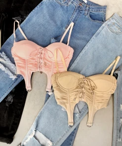 Lorlie TOPS TAKING A BREAK CORSET TOP