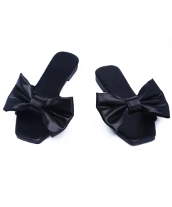 Lorlie SHOES BOW DREAMING BLACK SANDAL