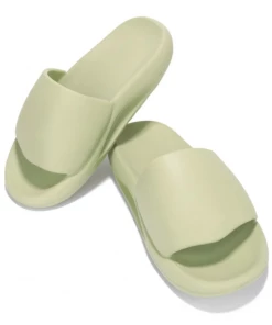 Lorlie SHOES ASTRO RUBBER OLIVE SLIDE