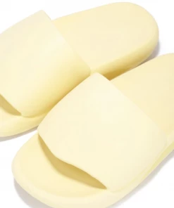 Lorlie ASTRO RUBBER BEIGE SLIDE SHOES