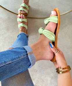 Lorlie A SPRING SITUATION MINT SANDALS SHOES