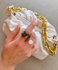 Lorlie CHUNKY CHOCO FRAPPE RING SET