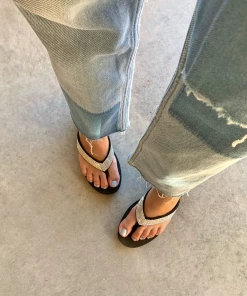 Lorlie SHOES MEET ME FOR BRUNCH BLACK WEDGE