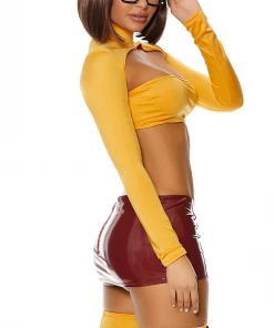 Lorlie ALL COSTUMES GENIUS DETECTIVE SEXY CARTOON CHARACTER HALLOWEEN COSTUME