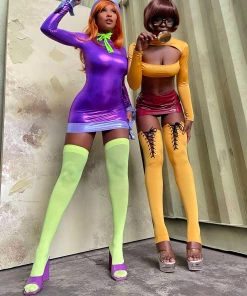 Lorlie ALL COSTUMES GENIUS DETECTIVE SEXY CARTOON CHARACTER HALLOWEEN COSTUME