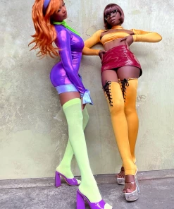 Lorlie ALL COSTUMES GENIUS DETECTIVE SEXY CARTOON CHARACTER HALLOWEEN COSTUME