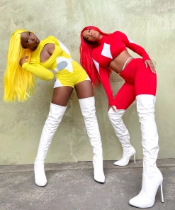 Lorlie YELLOW STRAIGHT LONG HAIR WIG