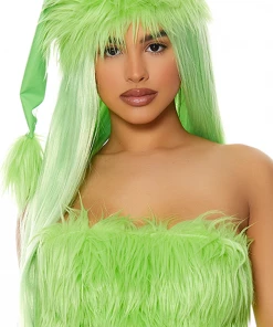 Lorlie Halloween Store Online 28 Lorlie LIGHT GREEN STRAIGHT LONG HAIR WIG