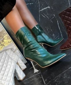 Lorlie RICH FANTASY GREEN HEEL BOOT WOMENS