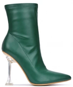 Lorlie RICH FANTASY GREEN HEEL BOOT WOMENS