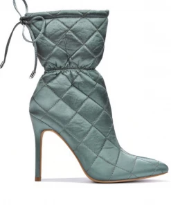 Lorlie WOMENS PERFECT TIMING GREEN HEEL BOOT