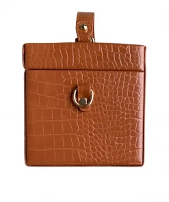 Lorlie TOP PICK TAN BOX BAG ACCESSORIES