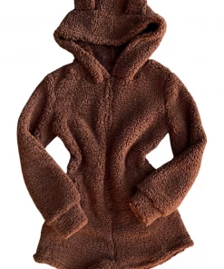 Lorlie SWEATERS & JACKETS CUDDLE WITH ME TEDDY BEAR ROMPER