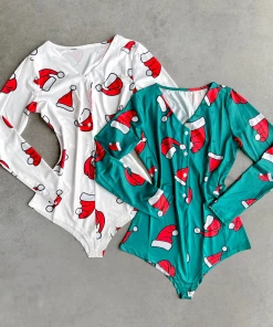 Lorlie SEXY HOLIDAY CHEEKY ONESIE ROMPER ROMPERS