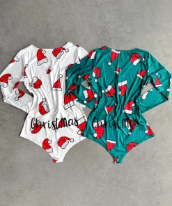 Lorlie SEXY HOLIDAY CHEEKY ONESIE ROMPER ROMPERS