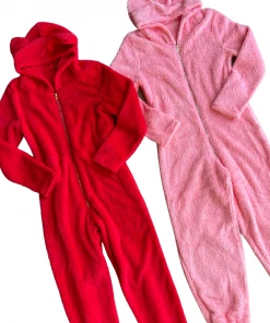 Lorlie PJ PARTY TEDDY BEAR JUMPSUIT ONESIE JUMPSUITS