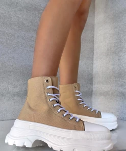 Lorlie WOMENS HIGH MILEAGE NUDE SNEAKER BOOT