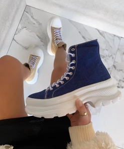 Lorlie WOMENS HIGH MILEAGE DENIM SNEAKER BOOT