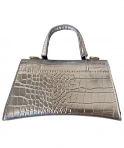 Lorlie BADDEST ON THE BLOCK SILVER MINI BAG