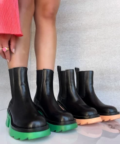 Lorlie WOMENS BIG ENERGY PEACH CHELSEA BOOTS