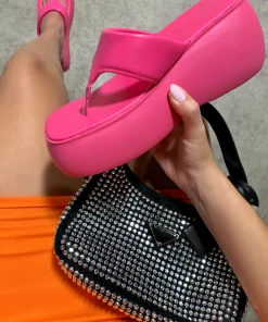 Lorlie TIME TO LOUNGE PINK THONG SANDAL