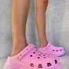 Lorlie EYES ON ME PINK PLATFORM CLOG WOMENS