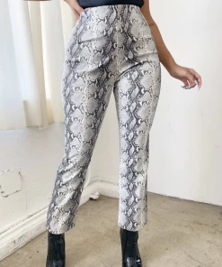 Lorlie WILD THANG SNAKE SKINPANTS