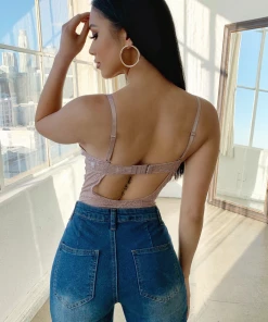 Lorlie TOPS LOVE ME LACE BODYSUIT