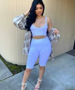 Lorlie ON MY MIND RIBBED SET