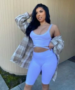 Lorlie ON MY MIND RIBBED SET