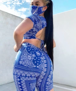 Lorlie TOPS GOT MORE BANDANA CROP TOP