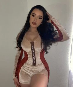 Lorlie ROMPERS KEEP IT HOT ZIPPER ROMPER