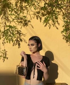 Lorlie TOPS SWEET LITTLE LADY CROP TOP